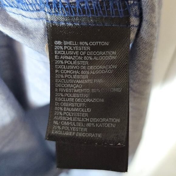 The North Face Womens Stevie Woven Front Button Up Long Sleeve Shirt Medium Long - Picture 8 of 9